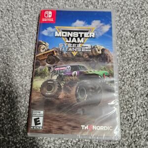 Monster Jam Steel Titans 2 Nintendo Switch Grave Digger NEW